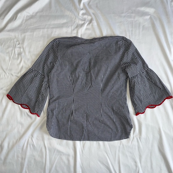 Talbots x Oprah Gingham Blouse — Women’s Medium Petite (P) - Picture 6 of 6